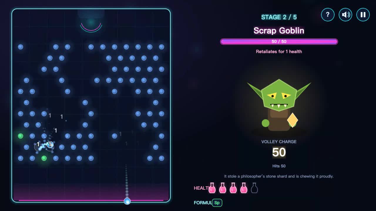 Marble Alchemy Classic gameplay: a frame from the recorded game
