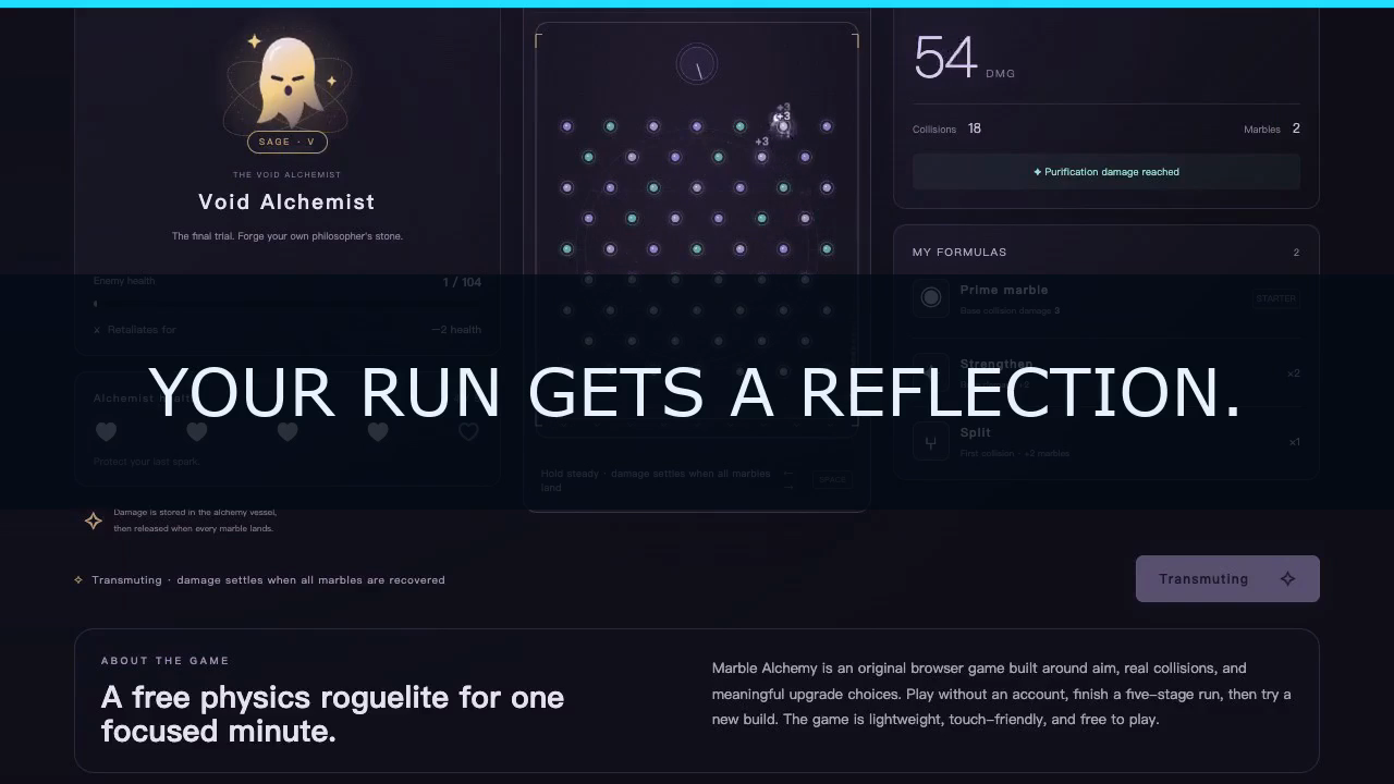 Run result and AI reflection: a frame from the recorded game